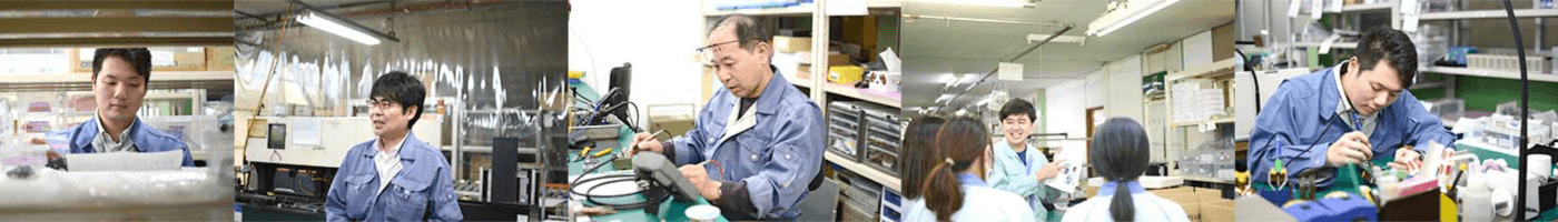 社員の作業風景